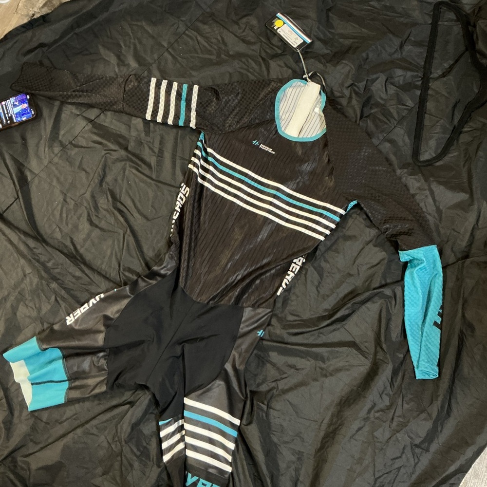 Specialized Black and Blue Swim Coverup